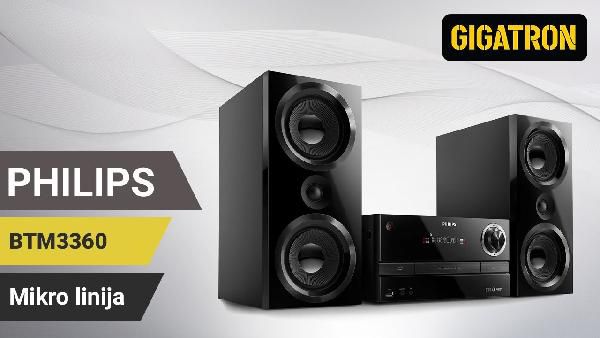 PHILIPS BTM3360 - 150W Mini-Stereoanlage für 139€ (statt 218€) PHILIPS BTM3360 150W Mini Stereoanlage für 139€ (statt 218€)