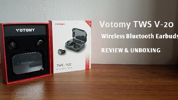 Votomy V20 BT 5.0 TWS InEar Kopfhörer für 20,49€ (statt 41€) Votomy V20 BT 5.0 TWS InEar Kopfhörer für 20,49€ (statt 41€)