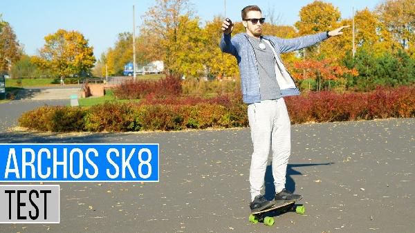 Archos Sk8 - Elektro-Skateboard mit bis zu 15 Km/h für 149€ (statt 199€) Archos Sk8 Elektro Skateboard mit bis zu 15 Km/h für 149€ (statt 199€)