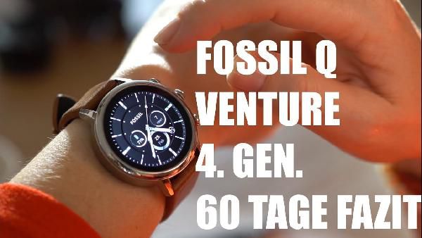Fossil Q Venture HR Damen Smartwatch mit braunem Leder-Armband für 99€ (statt 149€) Fossil Q Venture HR Damen Smartwatch mit braunem Leder Armband für 99€ (statt 149€)