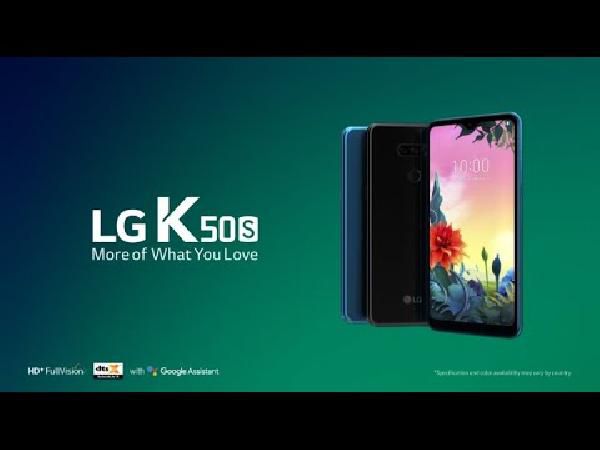 LG K50S 6,5 LG K50S 6,5 Smartphone (32 GB, Dual Sim) für 111€ (statt 143€)