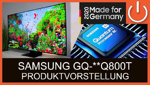 Samsung Q65Q800T - 65 Zoll QLED 8K Fernseher für 2.554,87€ (statt 2.699€) Samsung Q65Q800T 65 Zoll QLED 8K Fernseher für 2.554,87€ (statt 2.699€)