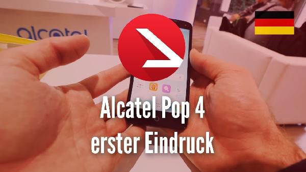 Alcatel Pop 4 - 5 Zoll Android 6 Einsteiger Phone für 89€ Alcatel Pop 4 5 Zoll Android 6 Einsteiger Phone für 89€