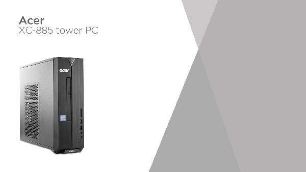 ACER Aspire XC-885 Desktop PC i5, 8 GB RAM, 1 TB HDD, 128 GB SSD, GT 1030 für 599€ (statt 666€) ACER Aspire XC 885 Desktop PC i5, 8 GB RAM, 1 TB HDD, 128 GB SSD, GT 1030 für 599€ (statt 666€)