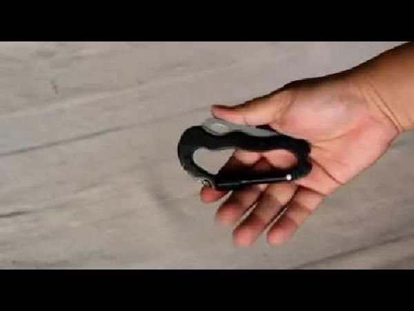 5 in 1 Karabiner mit Werkzeug + Klinge für 2,70€ 5 in 1 Karabiner mit Werkzeug + Klinge für 2,70€