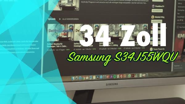 Samsung 34,1 Samsung 34,1 Monitor 3440 x 1440 (4ms, 60Hz) für 214,36€ (statt 323€)