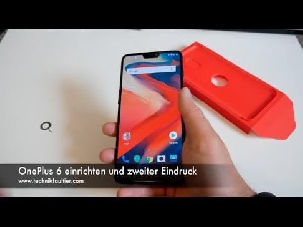 OnePlus 6 - 6,2 OnePlus 6 6,2 Smartphone mit 128GB für 338,34€ (statt 467€)