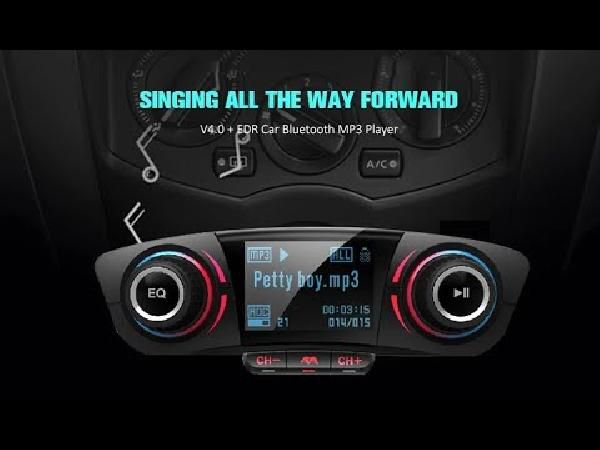 BT06 Bluetooth FM Transmitter mit 2 USB-Ports für 13,82€ BT06 Bluetooth FM Transmitter mit 2 USB Ports für 13,82€