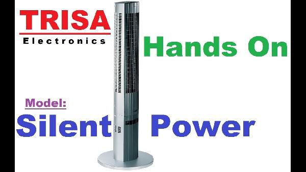 Trisa Silent Power 9313 - Turm- Standventilator mit Fernbedienung & Timer für 99€ (statt 109€) Trisa Silent Power 9313 Turm Standventilator mit Fernbedienung & Timer für 99€ (statt 109€)