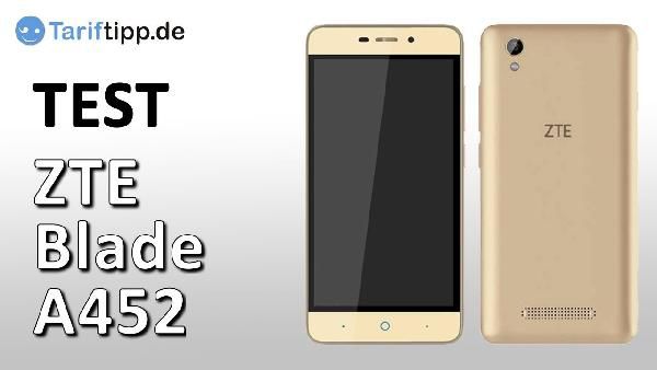 ZTE Blade A452 - 5 Zoll Android DualSIM Einsteiger Smartphone für 77€ ZTE Blade A452 5 Zoll Android DualSIM Einsteiger Smartphone für 77€