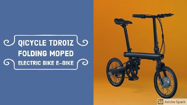 QICYCLE TDR01Z klappbares E-Bike by Xiaomi für 692,57€ QICYCLE TDR01Z klappbares E Bike by Xiaomi für 692,57€