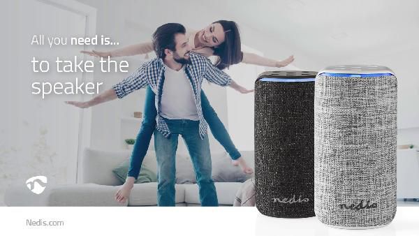 Top! Nedis SPVC7000WT WLAN Smart Lautsprecher mit Alexa für 32,90€ (statt 60€) Top! Nedis SPVC7000WT WLAN Smart Lautsprecher mit Alexa für 32,90€ (statt 60€)