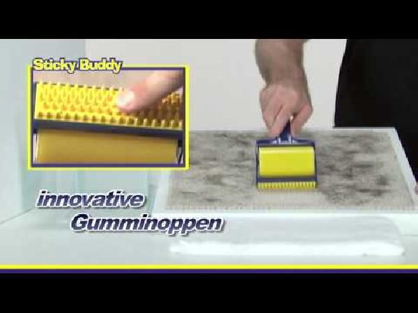 Sticky Buddy - 4-tlg. Fusselrolle für Schmutz und Tierhaare für 12,99€ (statt 18€) Sticky Buddy 4 tlg. Fusselrolle für Schmutz und Tierhaare für 12,99€ (statt 18€)