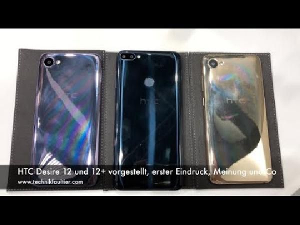 HTC Desire 12+ 6 HTC Desire 12+ 6 Smartphone mit 32GB und Dual SIM in Schwarz + Adidas Fußball ab 125,10€ (statt 169€)