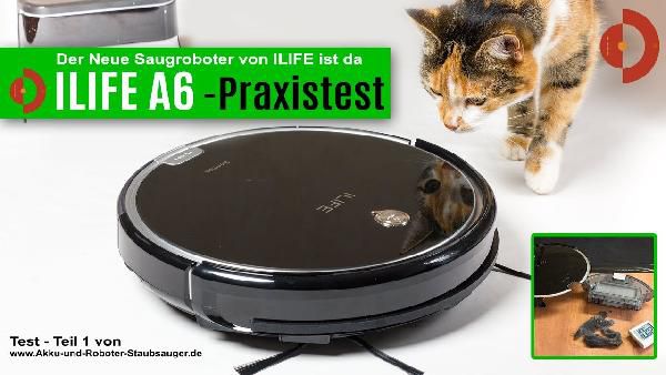 ILIFE A6 Saugroboter mit Fernbedienung und virtueller Wand für 170,43€ (statt 190€) ILIFE A6 Saugroboter mit Fernbedienung und virtueller Wand für 170,43€ (statt 190€)