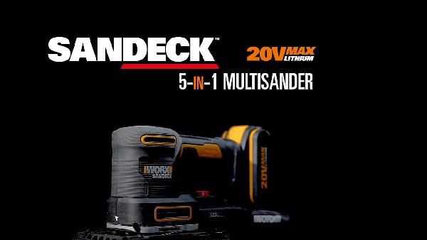 WORX WX820 - 20V Akku Multi Schleifer für 114,99€ (statt 150€) WORX WX820 20V Akku Multi Schleifer für 114,99€ (statt 150€)
