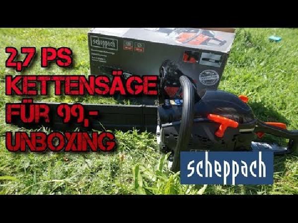Scheppach CSH 56 (51 cm) Benzin-Kettensäge für 92,95€ (statt 122€) Scheppach CSH 56 (51 cm) Benzin Kettensäge für 92,95€ (statt 122€)
