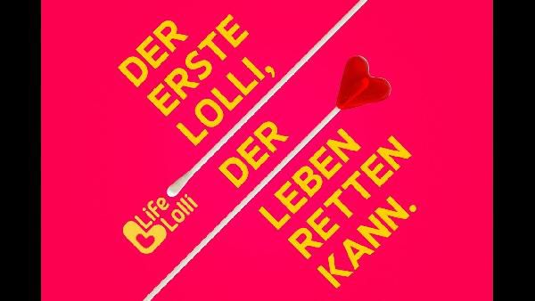 Lolli schlabbern, Leben retten - kostenlos in die Knochenmarkspender-Datei Lolli schlabbern, Leben retten kostenlos in die Knochenmarkspender Datei