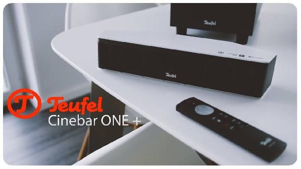 Teufel Cinebar One Plus Soundbar mit kabellosem Subwoofer für 314,98€ + gratis Teufel Move Pro Kopfhörer (Wert 88€) Teufel Cinebar One Plus Soundbar mit kabellosem Subwoofer für 314,98€ + gratis Teufel Move Pro Kopfhörer (Wert 88€)