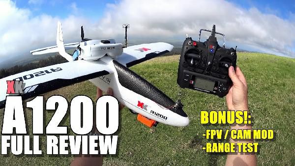 XK A1200 EPO RC Flugzeug für 116,11€ XK A1200 EPO RC Flugzeug für 116,11€