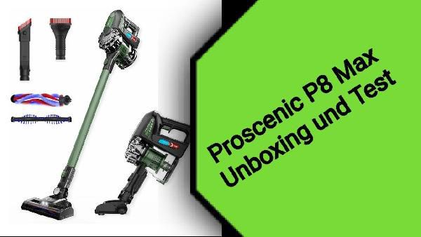 Proscenic P8 Max Akku Staubsauger mit 20k Pa Saugleistung für 89,40€ (statt 149€) Proscenic P8 Max Akku Staubsauger mit 20k Pa Saugleistung für 89,40€ (statt 149€)
