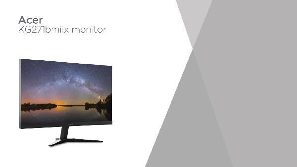 Acer KG271 - 27 Zoll Gamer Monitor mit 75Hz 1ms für 129€ (statt 161€) Acer KG271 27 Zoll Gamer Monitor mit 75Hz 1ms für 129€ (statt 161€)