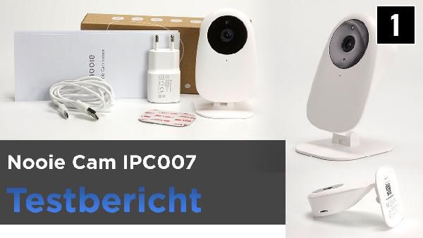 nooie 720p WLAN Cam mit Bewegungserkennung, Nachtsicht für 19,79€ (statt 30€) - ideal als Babyphone u.a. nooie 720p WLAN Cam mit Bewegungserkennung, Nachtsicht für 19,79€ (statt 30€) ideal als Babyphone u.a.