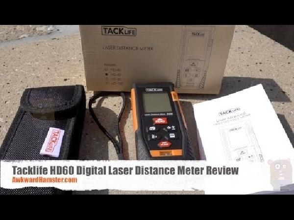 Tacklife HD-60 Laser-Entfernungsmesser mit Messbreich von 0,05~60m/±2mm für 30,99€ (statt 48€) Tacklife HD 60 Laser Entfernungsmesser mit Messbreich von 0,05~60m/±2mm für 30,99€ (statt 48€)
