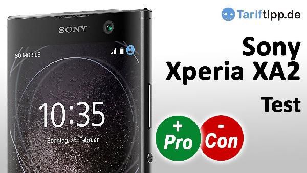 SONY Xperia XA2 Smartphone mit 32GB, 5.2 SONY Xperia XA2 Smartphone mit 32GB, 5.2 Display, 23MP Kamera für 219€ (statt 250€)