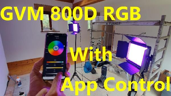 GVM HF-800D-1L App gesteuerte Videoleuchte mit div. Szenarien für 90,99€ (statt 140€) GVM HF 800D 1L App gesteuerte Videoleuchte mit div. Szenarien für 90,99€ (statt 140€)