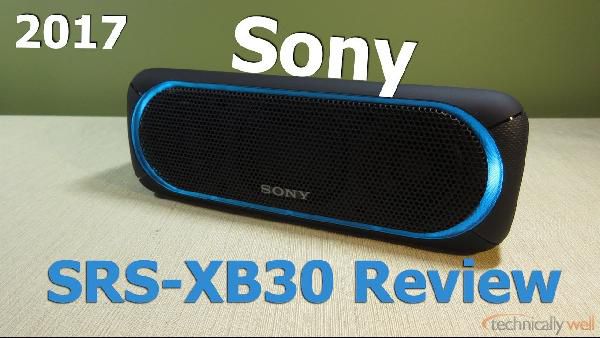 Sony SRS-XB30 Bluetooth Lautsprecher (div. Farben) für 77€ (statt 91€) Sony SRS XB30 Bluetooth Lautsprecher (div. Farben) für 77€ (statt 91€)
