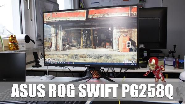 Asus ROG Swift PG258Q - 24,5 Zoll Gaming Monitor mit 240Hz, 1ms & G-Sync für 395,10€ (statt 539€) - Messeware Asus ROG Swift PG258Q 24,5 Zoll Gaming Monitor mit 240Hz, 1ms & G Sync für 395,10€ (statt 539€) Messeware