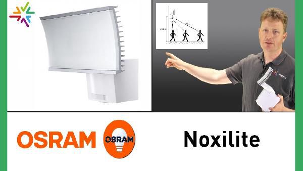 Osram LED-Außenleuchte Osram LED Außenleuchte Noxlite 40W IP44 mit 3000lm und Bewegungsmelder für 33€ (statt 60€)