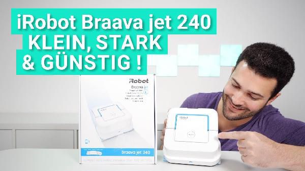 iRobot Braava jet 240 Bodenwischroboter für 111€ (statt 148€) iRobot Braava jet 240 Bodenwischroboter für 111€ (statt 148€)