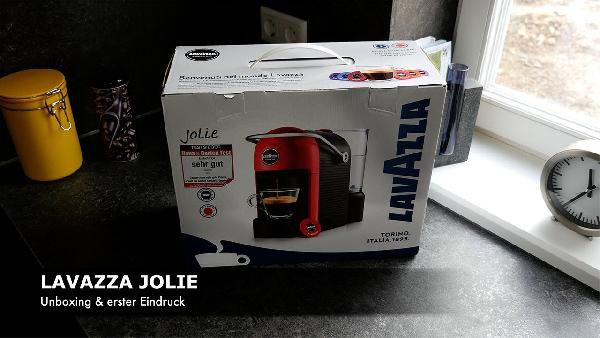 Lavazza A Modo Mio Jolie Kapselmaschine für 44,34€ + gratis Tasse, Dose und 69 Kapseln Lavazza A Modo Mio Jolie Kapselmaschine für 44,34€ + gratis Tasse, Dose und 69 Kapseln