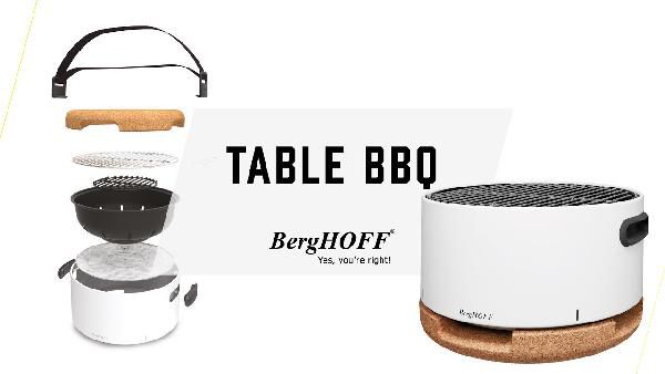 BergHOFF BBQ-Tischgrill aus Karbonstahl mit Trageriemen und Korkdeckel für 47€ (statt 56€) BergHOFF BBQ Tischgrill aus Karbonstahl mit Trageriemen und Korkdeckel für 47€ (statt 56€)