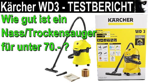 KÄRCHER 1.629-801.0 WD 3 Nass-/Trockensauger für 55,17€ (statt 61€) KÄRCHER 1.629 801.0 WD 3 Nass /Trockensauger für 55,17€ (statt 61€)