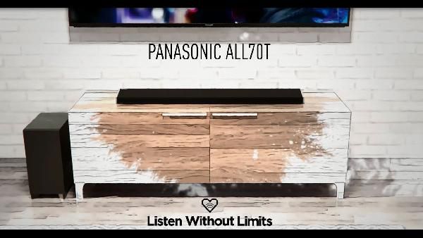 Panasonic SC-ALL70TEGK 3.1 ALL-Soundbar mit kabellosem Subwoofer für 279,90€ Panasonic SC ALL70TEGK 3.1 ALL Soundbar mit kabellosem Subwoofer für 279,90€