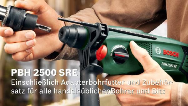Bosch PBH Universal+ 2500 SRE Bohrhammer für 96,89€ (statt 135€) Bosch PBH Universal+ 2500 SRE Bohrhammer für 96,89€ (statt 135€)