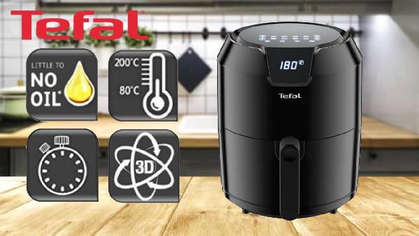 Ausverkauft! Tefal Moulinex EZ4018 Heißluftfritteuse Easy Fry Precision 4,2l mit Grillfunktion für 77€ Ausverkauft! Tefal Moulinex EZ4018 Heißluftfritteuse Easy Fry Precision 4,2l mit Grillfunktion für 77€