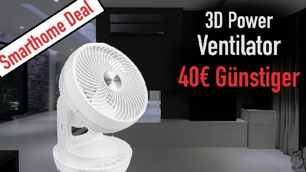 MYCARBON FS01 Ventilator für bis zu 30m² mit Touchpad & Fernbedienung für 59,99€ (statt 100€) MYCARBON FS01 Ventilator für bis zu 30m² mit Touchpad & Fernbedienung für 59,99€ (statt 100€)