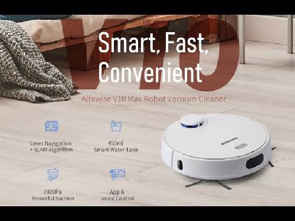 Preis-Leistungsknaller? Alfawise V10 Max Saug/Wischroboter mit LDS für 198,66€ Preis Leistungsknaller? Alfawise V10 Max Saug/Wischroboter mit LDS für 198,66€
