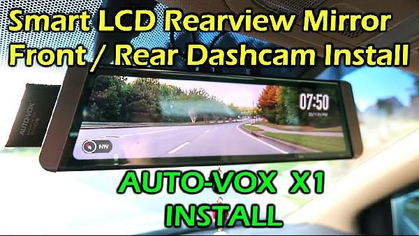 AUTO-VOX X1 - Dashcam-Spiegel (1296p) mit Rückkamera (720p) mit GPS & vielen Extras für 147,69€ (211€) AUTO VOX X1 Dashcam Spiegel (1296p) mit Rückkamera (720p) mit GPS & vielen Extras für 147,69€ (211€)