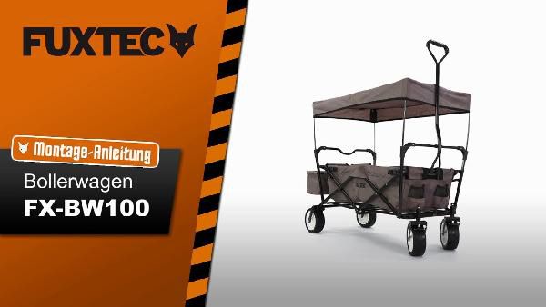 Fuxtec FX-BW100 faltbarer Bollerwagen für 69,99€ (statt 107€) - reduziert wegen Wasserschaden im Lager Fuxtec FX BW100 faltbarer Bollerwagen für 69,99€ (statt 107€) reduziert wegen Wasserschaden im Lager