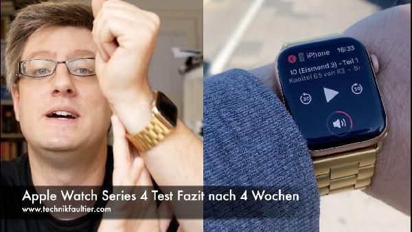 Apple Watch Series 4 GPS 44mm Space Grau ab 303€ (statt 399€) - Apple Watch Series 4 GPS 44mm Space Grau ab 303€ (statt 399€) wie neu
