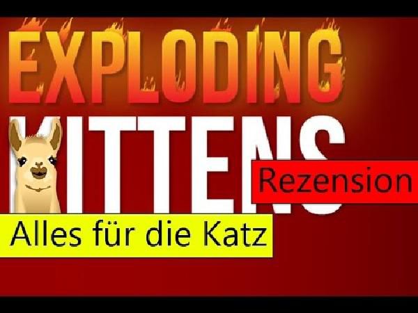 Exploding Kittens - Kartenspiel für 6,30€ Exploding Kittens Kartenspiel für 6,30€