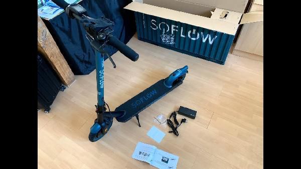 SoFlow E-Scooter SoFlow E Scooter SO6 mit Straßenzulassung und 10 Luftreifen für 479€ (statt 669€)