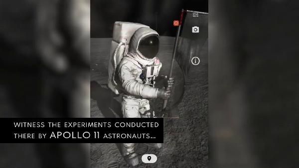 Android/iOS: Android/iOS: Apollos Moon Shot AR kostenlos