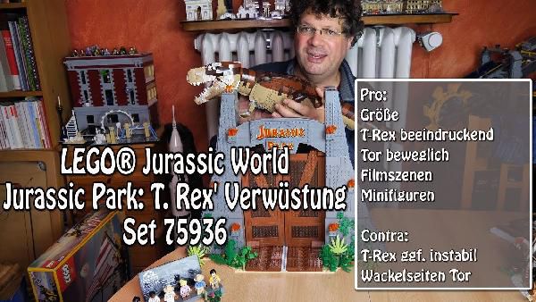 LEGO Jurassic World (75936) Jurassic Park: T. Rex Verwüstung für 199€ (statt 229€) LEGO Jurassic World (75936) Jurassic Park: T. Rex Verwüstung für 199€ (statt 229€)