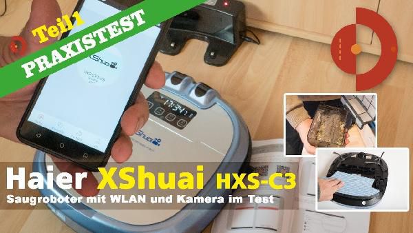 Blitz-Gewinnspiel: Gewinne den HAIER XSHUAI C3 Saugroboter mit Wischfunktion Blitz Gewinnspiel: Gewinne den HAIER XSHUAI C3 Saugroboter mit Wischfunktion